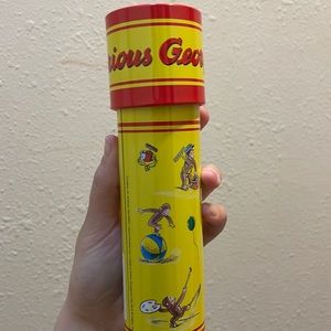 Curious George Toy with beads telescope!